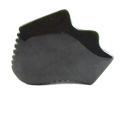 Polished Technical Nephrite Jade Guasha Tools Gua Sha Board for Improving Blood Circulation Shape