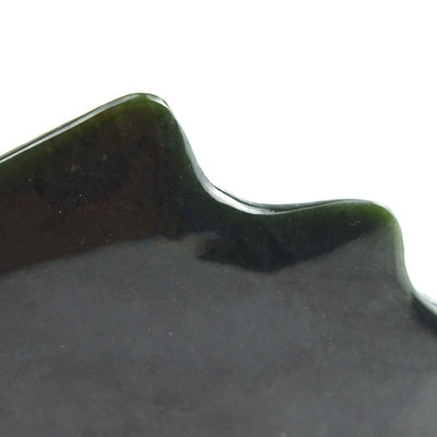 Polished Technical Nephrite Jade Guasha Tools Gua Sha Board for Improving Blood Circulation Shape