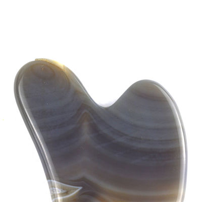 Facial Massager Heart Shape Natural Agate Gua Sha Massage Tool for Body Muscles Self Skin Care Spa Facial Lifting Beauty Salon