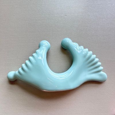 Customized Logo Availabled Ceramic Guasha Tool for Best Seller Guasha Massage Faciales Hand Withdrawals Relief After Exerciser