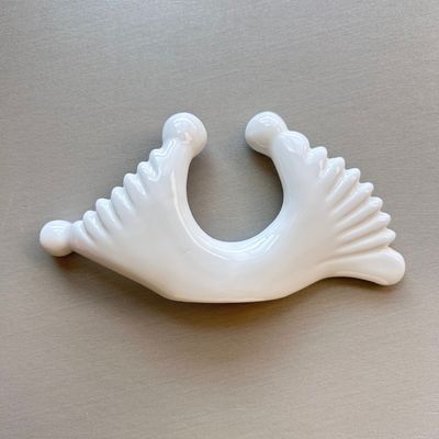 Customized Logo Availabled Ceramic Guasha Tool for Best Seller Guasha Massage Faciales Hand Withdrawals Relief After Exerciser
