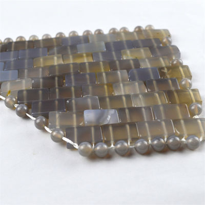 Grey Jade Stone Eye Mask for Massage Tools and Healing Stones Agate Face Mask