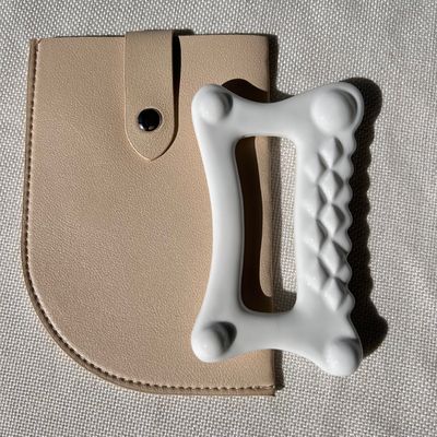 White Body Massage Equipment for Ceramic Gua Sha Tool Guasha Stone Self Skin Care Spa Facial Lifting