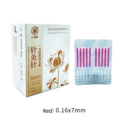 Massage Tools 100 PCS Less Pain Colorful Plastic Handle Acupotomy Needles Small knife Needle for Customized Logo Availabled