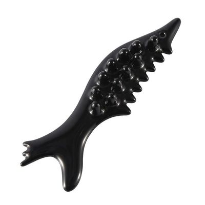 Fish Shape Ceramic Guasha Massager OEM/ODM Accepted for Face Eyes Neck Muscle Relaxation and Wrinkle Reduction