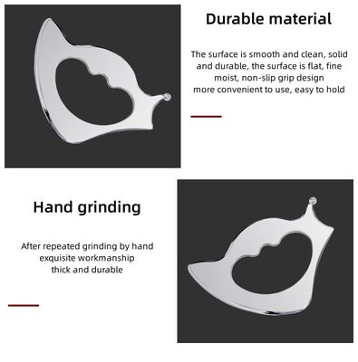 Deep Tissue Massager Guasha Fascia Recovery Stainless Steel IASTM Therapy Massage Tools with Customized Logo Availabled