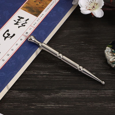 Customized Logo Availabled Stainless Steel Massage Manual Acupuncture Pen for Full-body Reflexology Tools Acupressure Pen