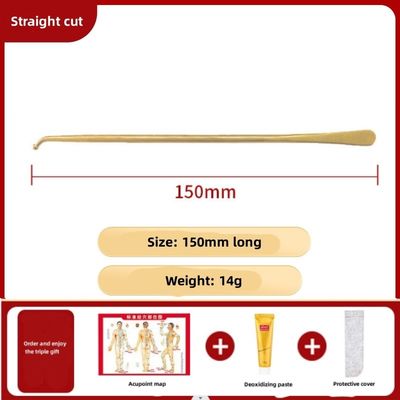 Gold Function Manual Reflexology Pen for Health Care Therapy Tissue Massage Stick