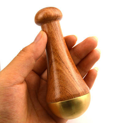 Body Massage Treatment Handheld Kansa Wands Brass Gua Sha Massage Stick with Customized Logo Availabled