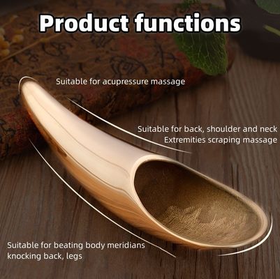 Experience the Power of Gua Sha Scraping Horn Body Tool Brass Guasha for Face and Body Muscle Massage Reduce Cellulite