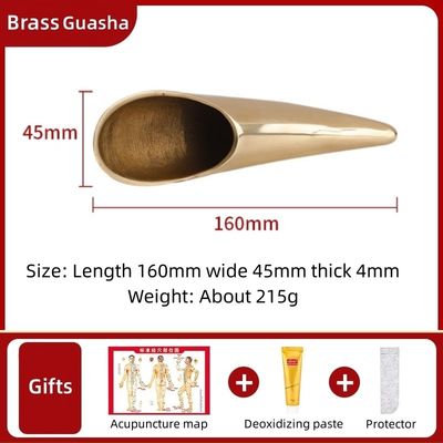 Experience the Power of Gua Sha Scraping Horn Body Tool Brass Guasha for Face and Body Muscle Massage Reduce Cellulite
