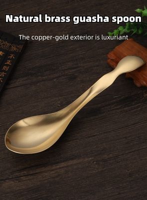 Muscle Massage with Pure Copper Gua Sha Board Guasha Massage Scraper Pressure Therapy Acupoint Massager Facial Body Pain Relief Fascia Knife