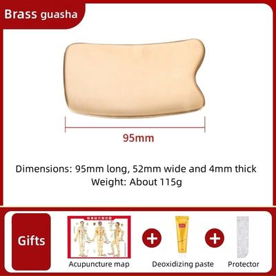 Brass Gua Sha Tool Copper Guasha Scraping Massage Tool for Muscle Massage Scar Tissue Tool IASTM Tools Fascia Scraper