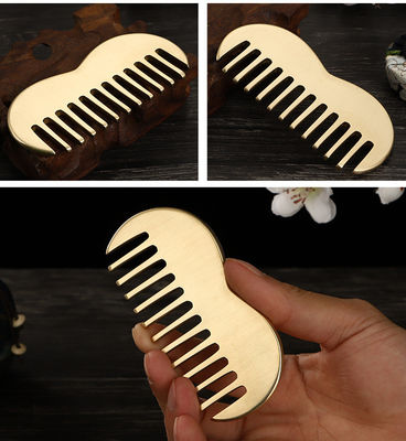 Brass Gua Sha Scalp Massage Comb Popular Products 2024 Copper Guasha Acupressure point Massager Tool Scraping Apparatus