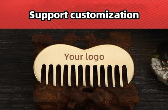 Brass Gua Sha Scalp Massage Comb Popular Products 2024 Copper Guasha Acupressure point Massager Tool Scraping Apparatus