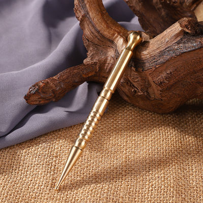 Customized Logo Availabled Brass Handle 2024 Style Copper Eye Ear Gua Sha Massage Stick for Facial Acupoint Import