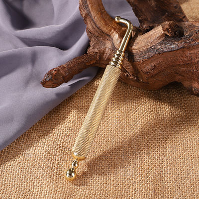 Full Body Relaxing Copper Facial Acupuncture Pen Deep Massage Tool for Pain Relief and Reflexology Point Massage