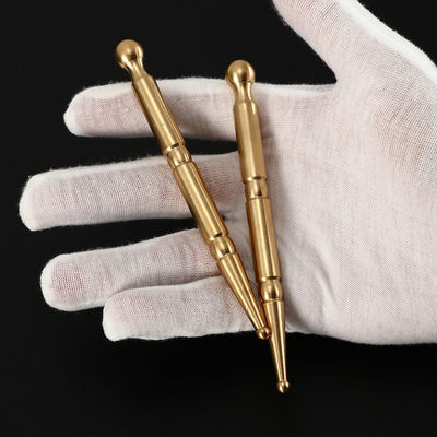Body Massage Equipment Copper Facial Reflexology Tool for Face Metal Stick Myofascial Release Massage