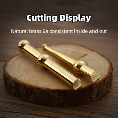 Metal Body Probe Acupressure Stick Pen Advanced Brass Acupoint Therapy Ear Massager for Body Massage