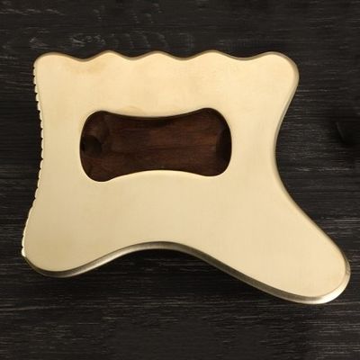Massage Tool Copper Body Gua Sha Brass Scraper Gua Sha Board Body Guasha Meridian Acupuncture Scraping Massage Equipment