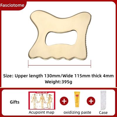 Massage Tool Copper Body Gua Sha Brass Scraper Gua Sha Board Body Guasha Meridian Acupuncture Scraping Massage Equipment