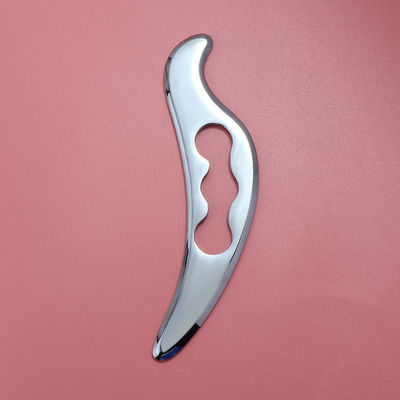 Muscle Massage Custom Logo Massager Products 304 Stainless Steel Guasha Tool Heart Shape Gua Sha Stainless Steel