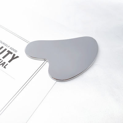Massage Equipment Custom Logo Availabled Anti Aging Silver 304 Stainless Steel Metal Gua Sha Face Roller Eye Cream Stick
