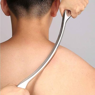 Silver Stainless Steel Body Massager for Muscle Fascial Relaxation Massage Tools Exercise Physiotherapy IASTM Tool Sports
