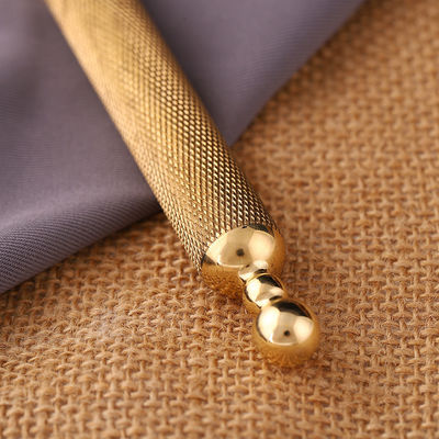 Full-body Massage Area Elbow Brass Copper Manual Acupressure Reflexology Pen for Gold Plated Tissue Massage Stick