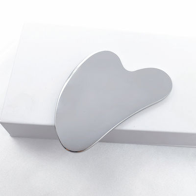 Body Muscles Heart Shape Stainless Steel Metal Gua Sha Scraping Guasha Board Facial Spa Massager Meridian Massage Skin Care Beauty Salon Tool