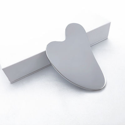 Body Muscles Heart Shape Stainless Steel Metal Gua Sha Scraping Guasha Board Facial Spa Massager Meridian Massage Skin Care Beauty Salon Tool