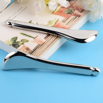 Stainless Steel Gua Sha Massage Wand 304 Guasha Stick Metal Spoon Shape for Facial and Body Muscles Massage