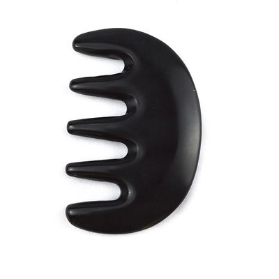 Body Massage Area 2024 Custom Bian Stone Guasha Comb Tool for Scraping Massage Gua Sha on Hair and Face