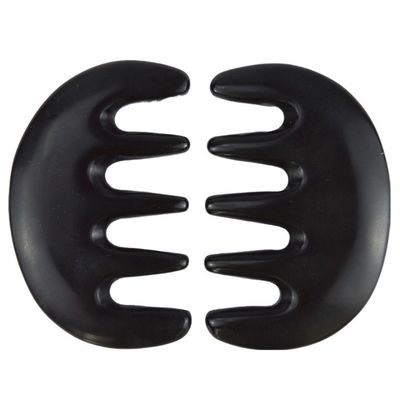Body Massage Area 2024 Custom Bian Stone Guasha Comb Tool for Scraping Massage Gua Sha on Hair and Face