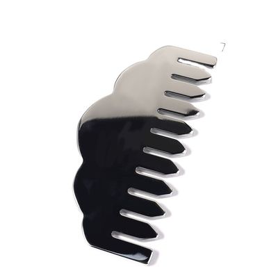 Head Massage Equipment Custom Shape Massager Tools Face Roller Massage Metal Guasha Comb 304 Stainless Steel Guasha Comb