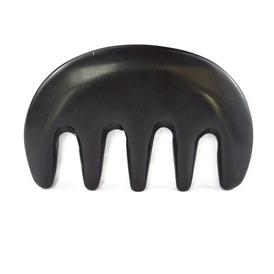 Body Massager Natural Black Bian Stone Gua Sha Scraping Comb Guasha Facial Body Spa Massage Tool Skin Care Beauty Salon Tool