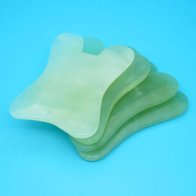 Xiuyan Jade Massage Comb Guasha Comb Guasha Scraping Scalp Comb Green Massage Tools for Massage