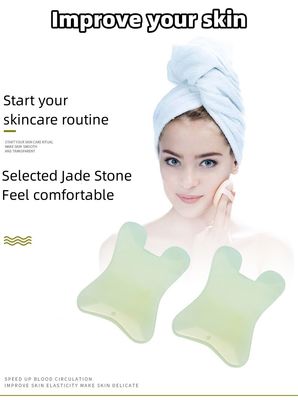 Xiuyan Jade Massage Comb Guasha Comb Guasha Scraping Scalp Comb Green Massage Tools for Massage