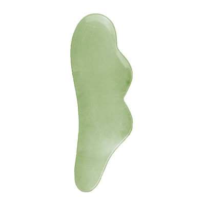 Xiuyan Jade Massage Tools 100% Natural Dual Sided Jade Stone Face Roller for Stimulating Blood Flow and Relieving Stress