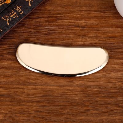 Professional Massage Tool Gold Copper Brass Handle Face Massager Guasha Board with High Qualit