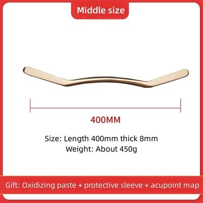 Body Massager 2024 Natural Brass Metal Muscle Fascial Meridian Relaxation Massage Guasha Exercise Physiotherapy IASTM Tool