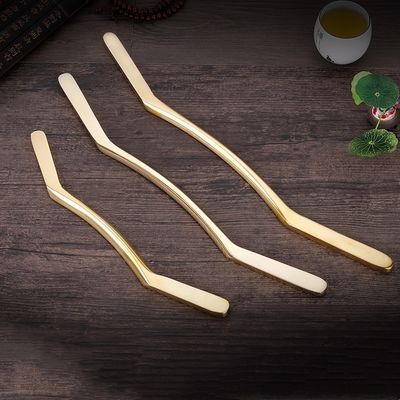 Body Massager 2024 Natural Brass Metal Muscle Fascial Meridian Relaxation Massage Guasha Exercise Physiotherapy IASTM Tool