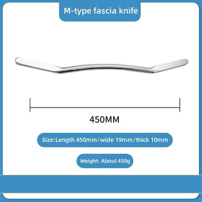 Massage Equipment Stainless Steel Metal Gua Sha Scraping Muscle Fascial Relaxation Tools Set