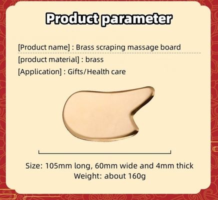 Face/Body Massage Tool 2024 Brass Metal Gua Sha Scraping Board for Facial Spa Massager and Meridian Massage Skin Care