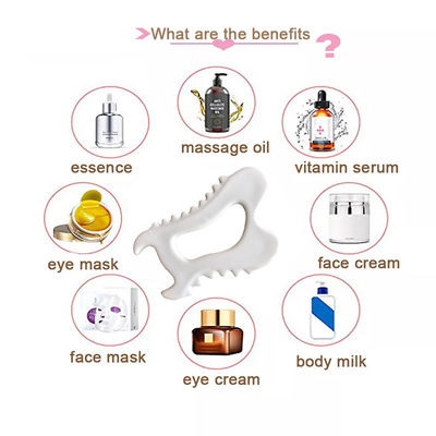 Body Massage Function Ceramic Gua Sha for Face Skin Care and Anti-Wrinkle Swelling Massager