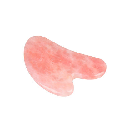 OEM ODM Pink Quartz Gua Sha Set Top Seller Beauty Product with Rose Facial Massager and Massage Scraping Tool