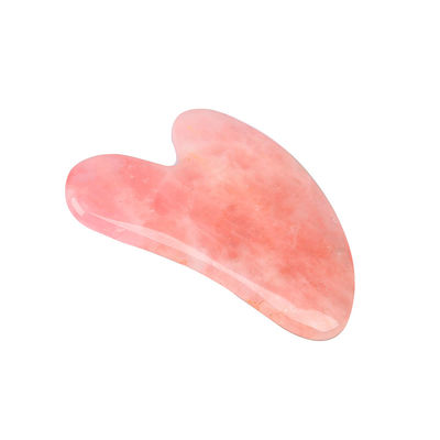 OEM ODM Pink Quartz Gua Sha Set Top Seller Beauty Product with Rose Facial Massager and Massage Scraping Tool