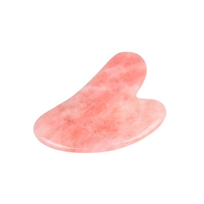 OEM ODM Pink Quartz Gua Sha Set Top Seller Beauty Product with Rose Facial Massager and Massage Scraping Tool