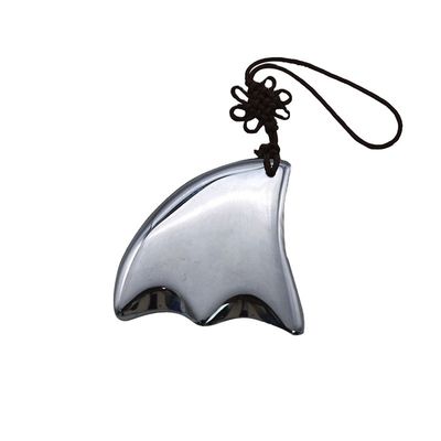 Body Healthcare Massage Function Silver Terahertz Facial Meridians Gua Sha Tool Energy Stone Acupuncture Point Massaging
