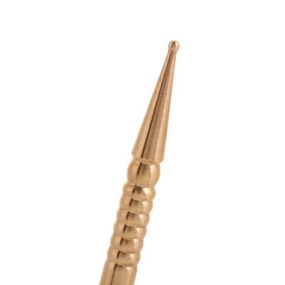 Massage Tools Gold/Silver Double Head Pen Copper Ear and Body Point Probe Acupoint Brass Search Facial Reflexology Pen
